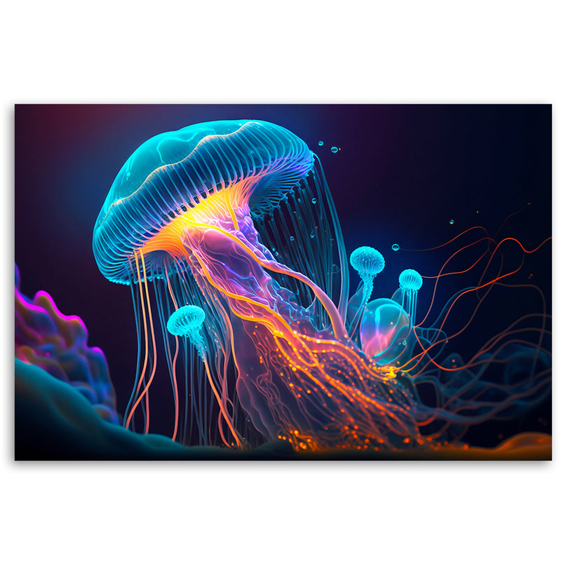 Deco panel print, Vivid colours underwater