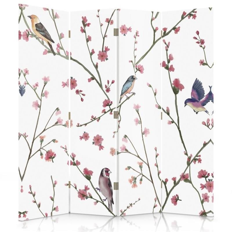 Room divider Double-sided, Birds
