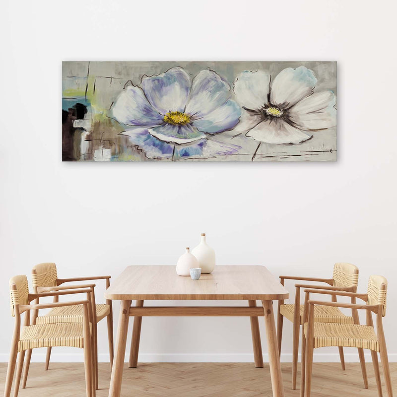 Deco panel print, Two Flowers