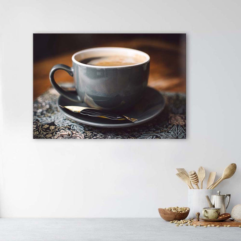 Deco panel print, Cup of coffee