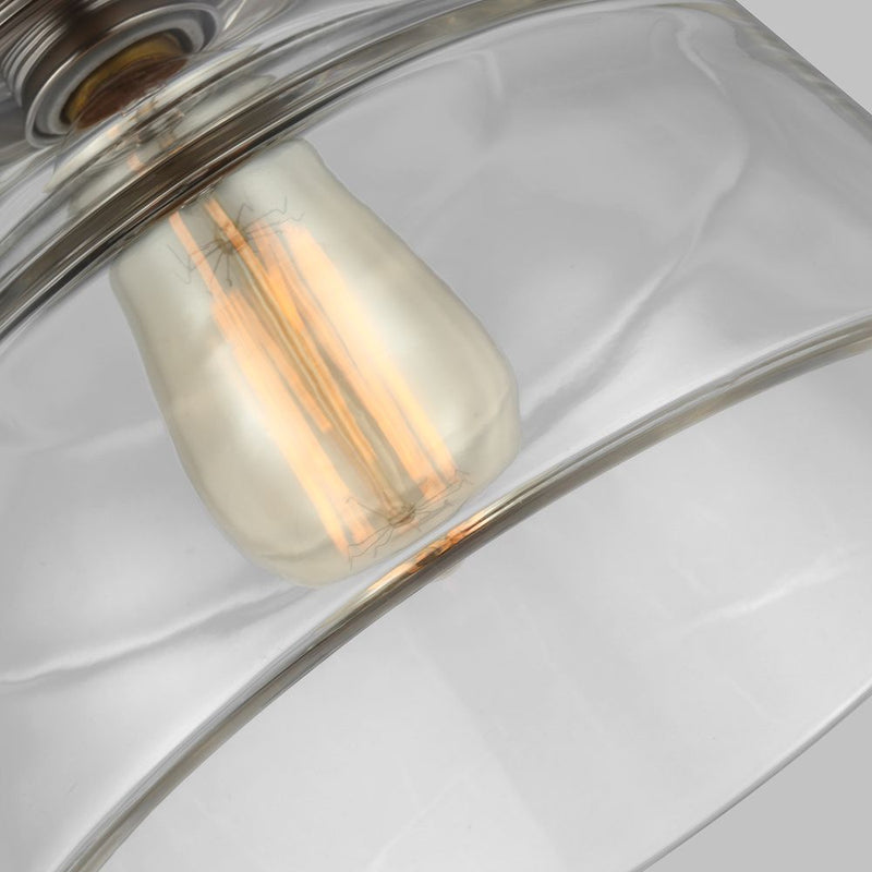 Pendant lamp Feiss (FE-BASKIN-P-A-PN) Baskin glass E27