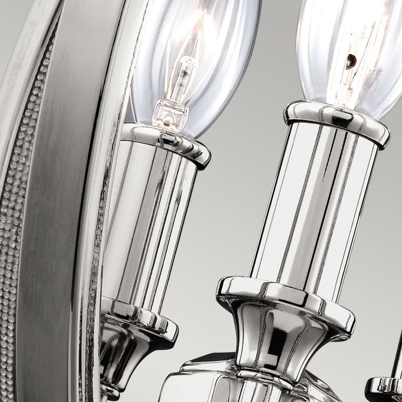 Pendant lamp Feiss (FE-CORINNE-3P-S) Corinne steel E14 3 bulbs