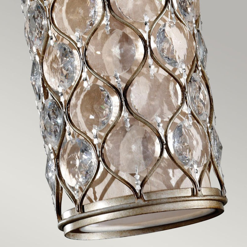 Pendant lamp Feiss (FE-LUCIA-P-D) Lucia bauhinia crystal, steel E27
