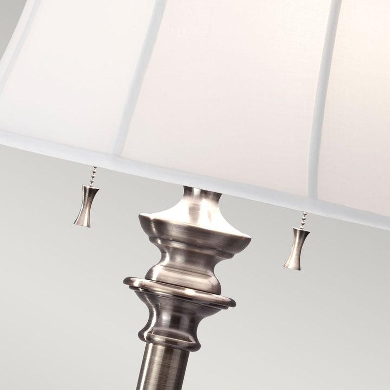 Floor lamp Feiss (FE-STATEROOM-FL-AN) Stateroom steel E27 2 bulbs