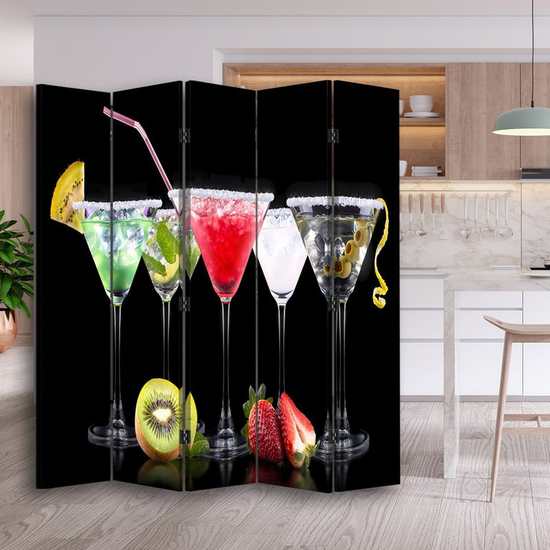 Room divider Double-sided, Drinks & Fruit