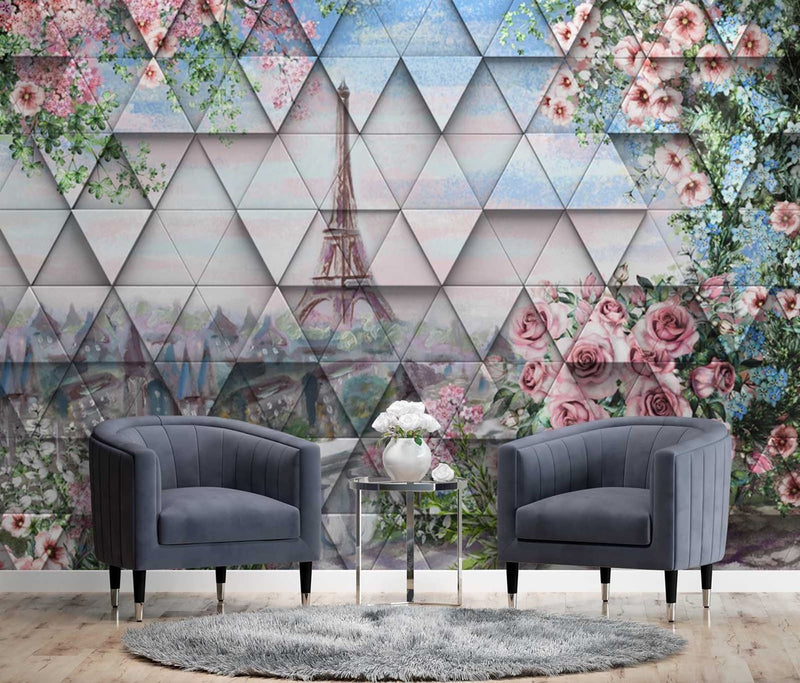 Wallpaper, Eiffel Tower Paris 3d
