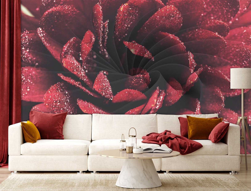 Wallpaper, Flower in macro scale