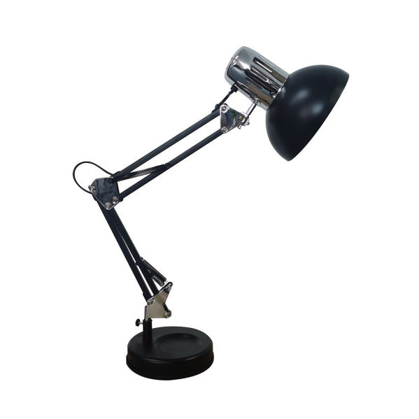 RUTILO desk lamp 1xE27 metal black