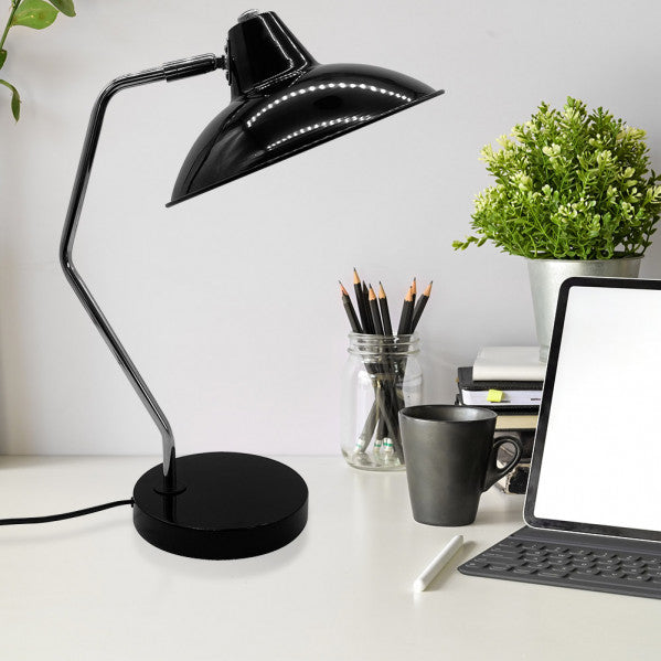 ELIAN desk lamp 1xE27 metal black