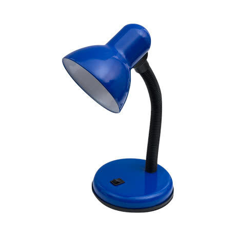 ICARO desk lamp 1xE27 metal blue