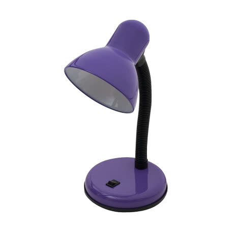ICARO desk lamp 1xE27 metal lilac