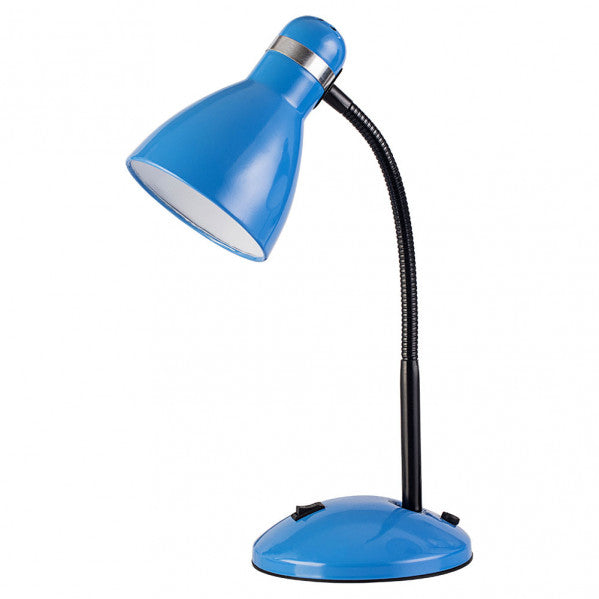 LAZULITA desk lamp 1xE27 metal blue