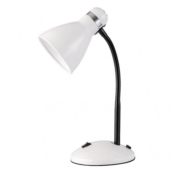 LAZULITA desk lamp 1xE27 metal white