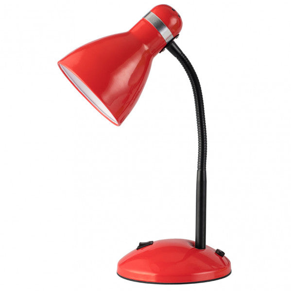LAZULITA desk lamp 1xE27 metal red