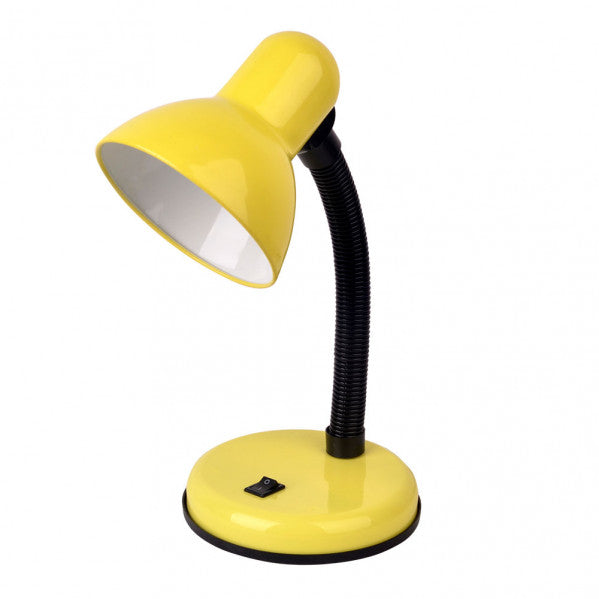 YODO desk lamp 1xE27 metal yellow