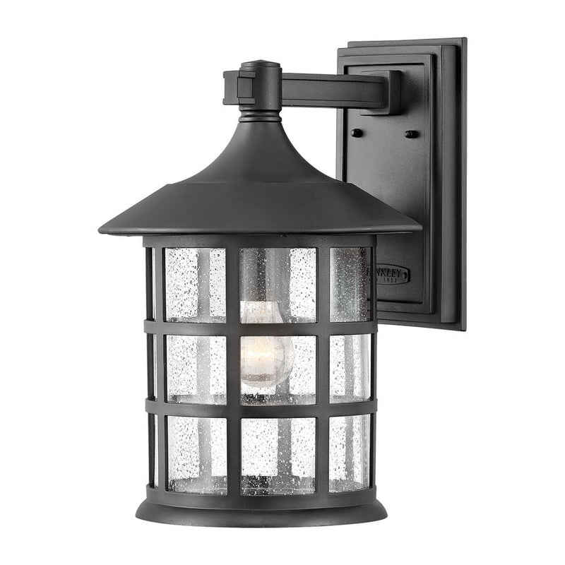 Outdoor wall light Hinkley (HK-FREEPORT2-L-TBK) Freeport weather resistant composite, clear seeded glass E27