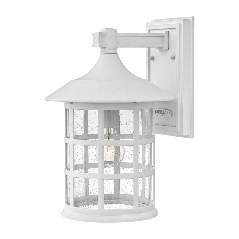 Outdoor wall light Hinkley (HK-FREEPORT2-L-TWH) Freeport weather resistant composite, clear seeded glass E27