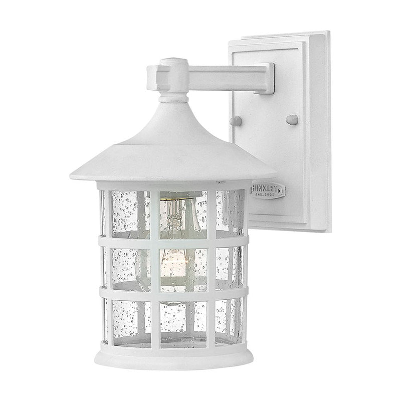 Outdoor wall light Hinkley (HK-FREEPORT2-S-TWH) Freeport weather resistant composite, clear seeded glass E27
