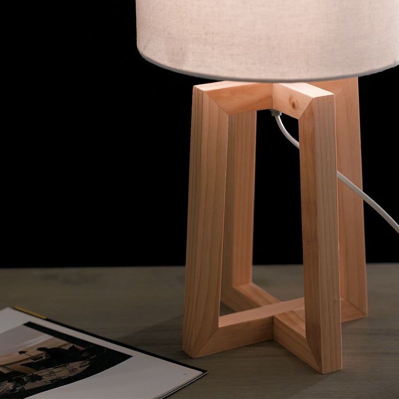 Table lamp Luce Ambiente e Design BERRY wood E14