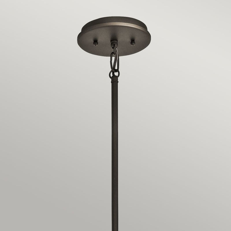 Pendant lamp Kichler (KL-EMORY-P-M-OZ) Emory steel E27 4 bulbs