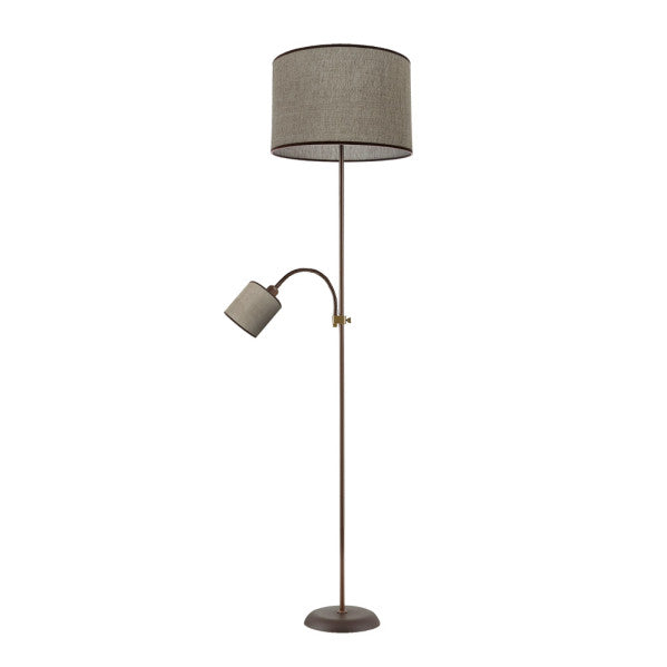 ARMONIA floor lamp 1xE27 / E14 brown