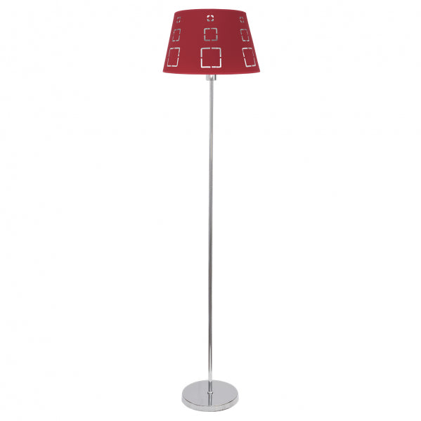 CELAYA floor lamp 1xE27 metal / textile red