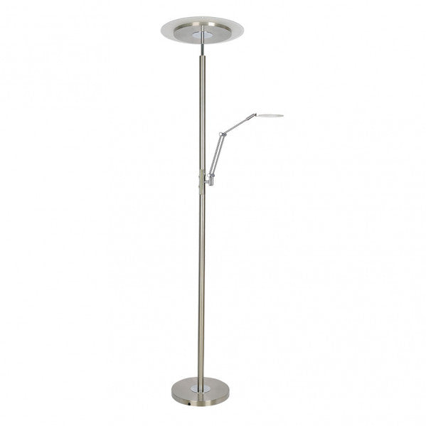 CEPHEI floor lamp 30 / 5W metal / crystal nickel