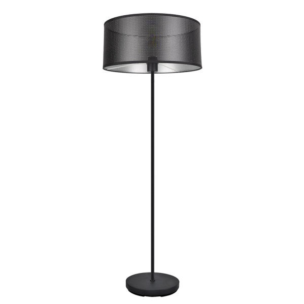 ANASTASIA floor lamp 1xE27 metal / textile black