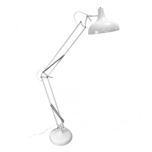 MALIK floor lamp 1xE27 metal white