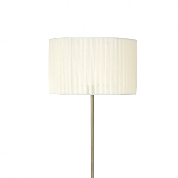 DURANGO floor lamp 1xE27 metal / textile leather