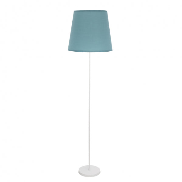 MALDIVAS floor lamp 1xE27 metal / textile white