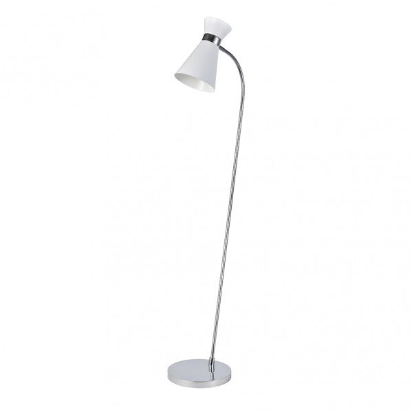 PETRA floor lamp 1xE27 metal white