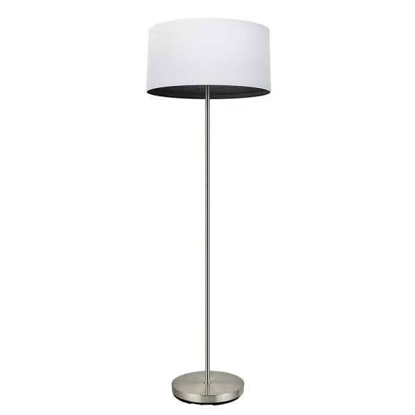 TATIANA floor lamp 1xE27 metal / textile white