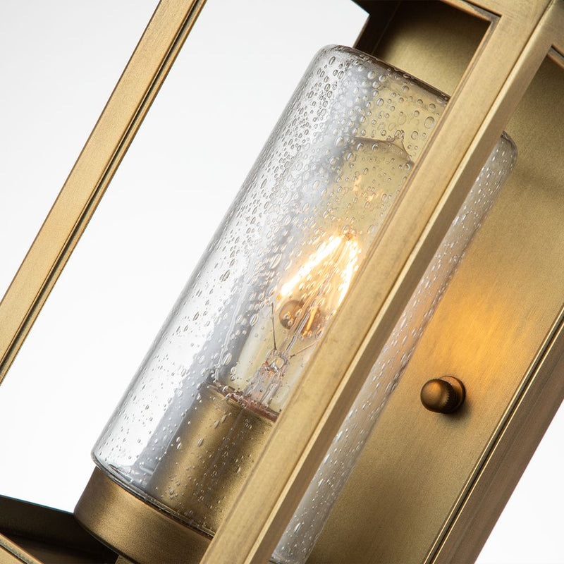 Outdoor wall light Hinkley (QN-ATWATER-S-PDB) Atwater epmm (plastic/stone composite), clear seeded glass E27