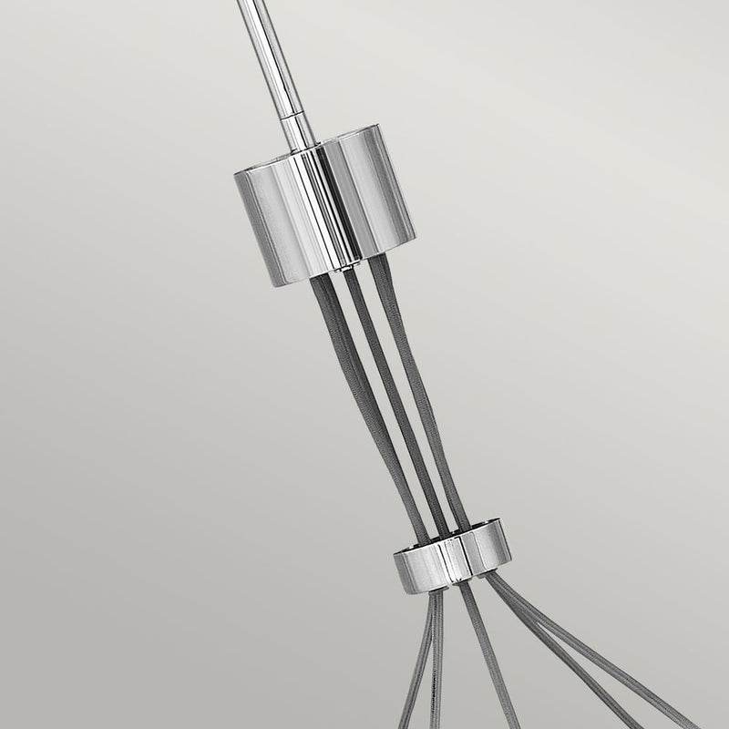 Pendant lamp Hinkley (QN-ENSEMBLE5P-PN) Ensemble steel E27 5 bulbs