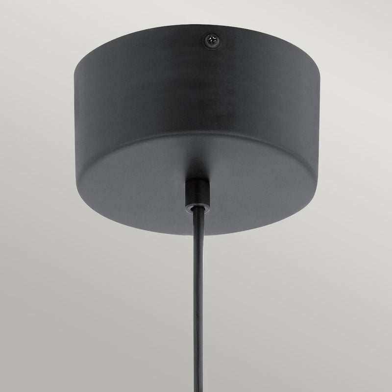 Lampe à suspension Kichler (QN-MOONLIT-P-MBK) Moonlit aluminium, fer, acrylique avec puce de zircone LED LED