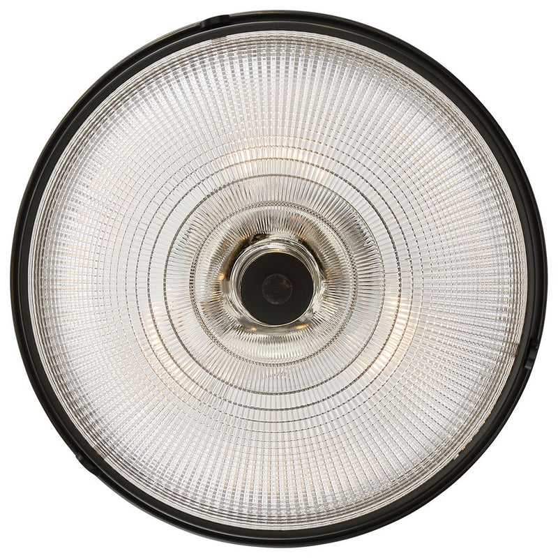Flush mount Quoizel (QZ-MANTLE-SF-PN) Mantle glass E27 2 bulbs