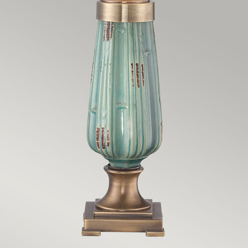 Table lamp Quoizel (QZ-MONTEVERDE) Monteverde ceramic E27