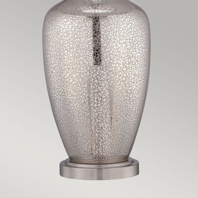 Table lamp Quoizel (QZ-NICOLLS) Nicolls mercury glass E27