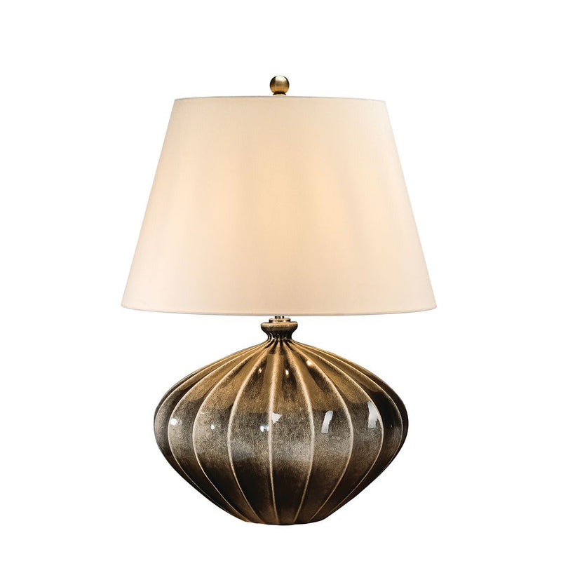 Table lamp Elstead Lighting (RIB-PUMPKIN-TL) Rib Pumpkin porcelain E27