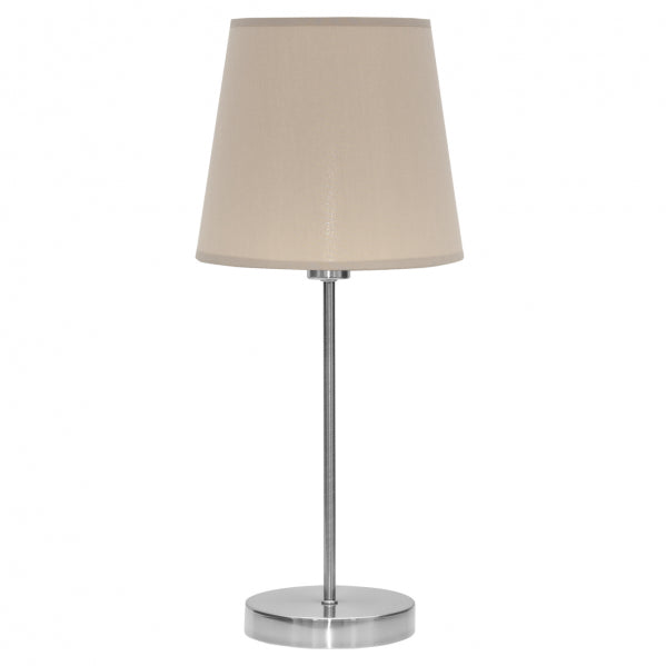 MALDIVAS table lamp 1xE14 nickel