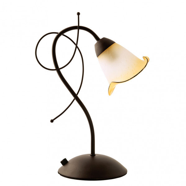 ADELFA table lamp 1xE14 brown