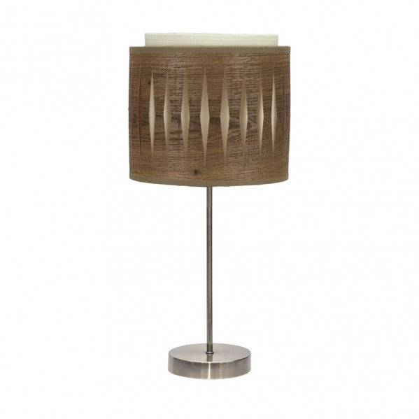 ALEXANDRA table lamp 1xE14 dark wood