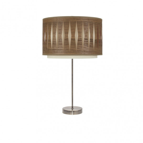 ALEXANDRA table lamp 1xE27 dark wood