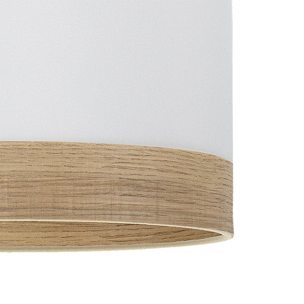 OLGA table lamp 1xE27 metal / textile white