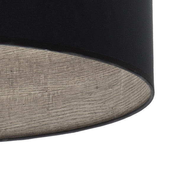 TANIA table lamp 1xE27 metal / textile black