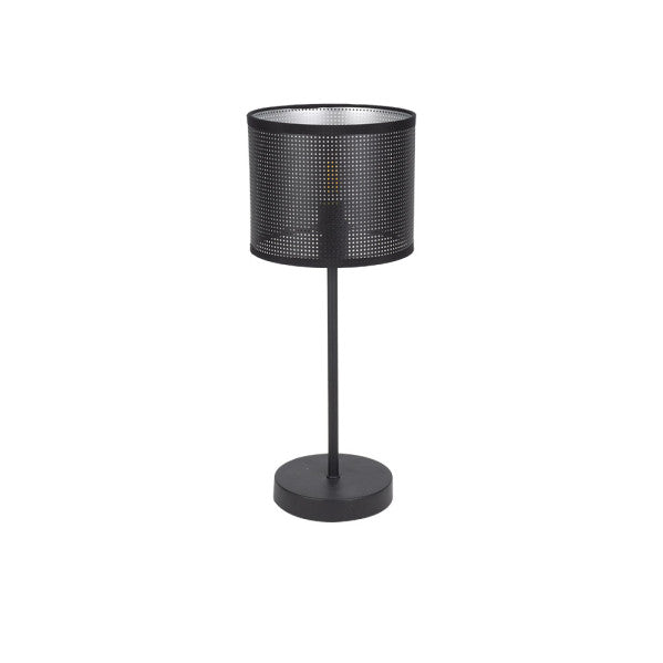 ANASTASIA table lamp 1xE14 metal / textile black