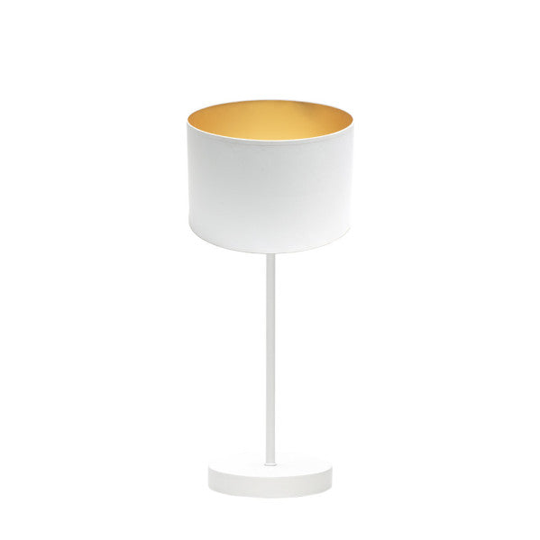 ANUSKA table lamp 1xE14 metal / textile white