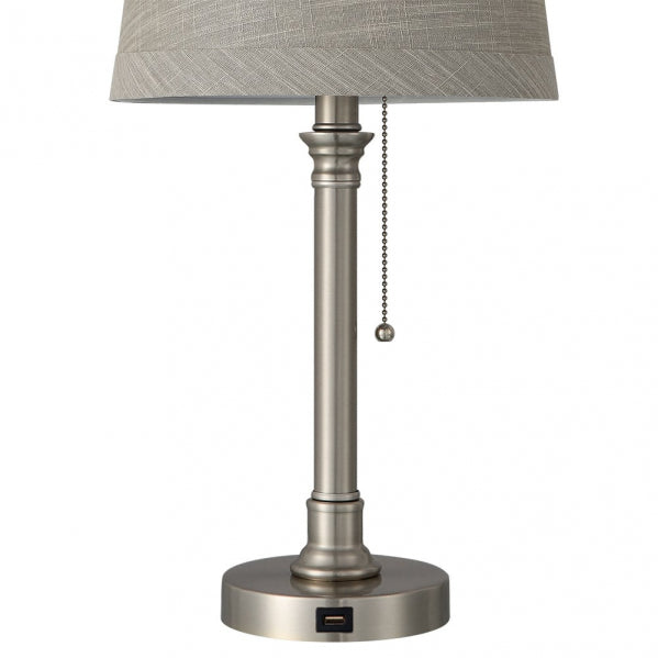 BIG BEN table lamp 1xE27 nickel