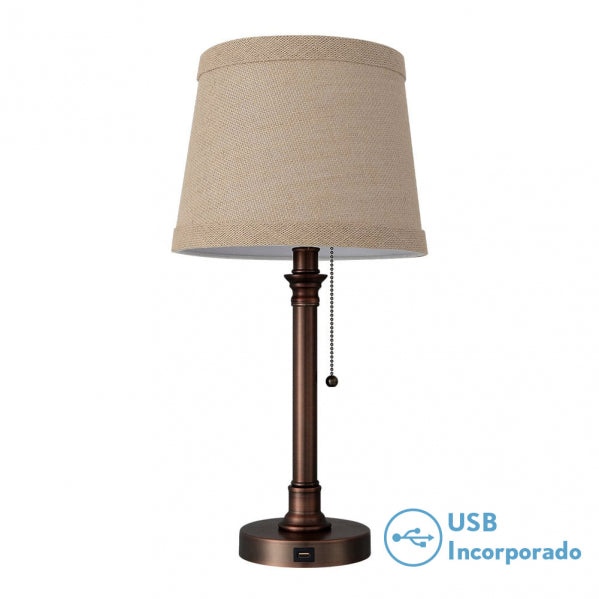 BIG BEN table lamp 1xE27 brown